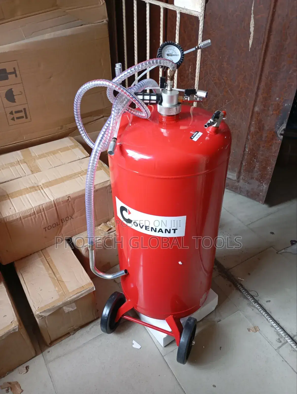 90 Litres Pneumatic Oil Drainer