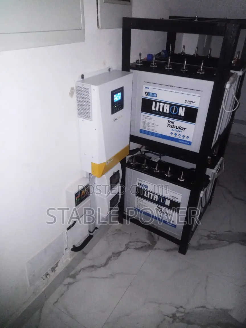 5kva Hybrid Inverter Solar Power System Installation