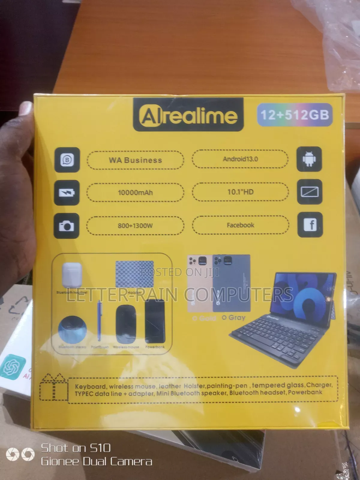 Ai Realime Pad 55 Ultra 12gbram 512rom Tablets