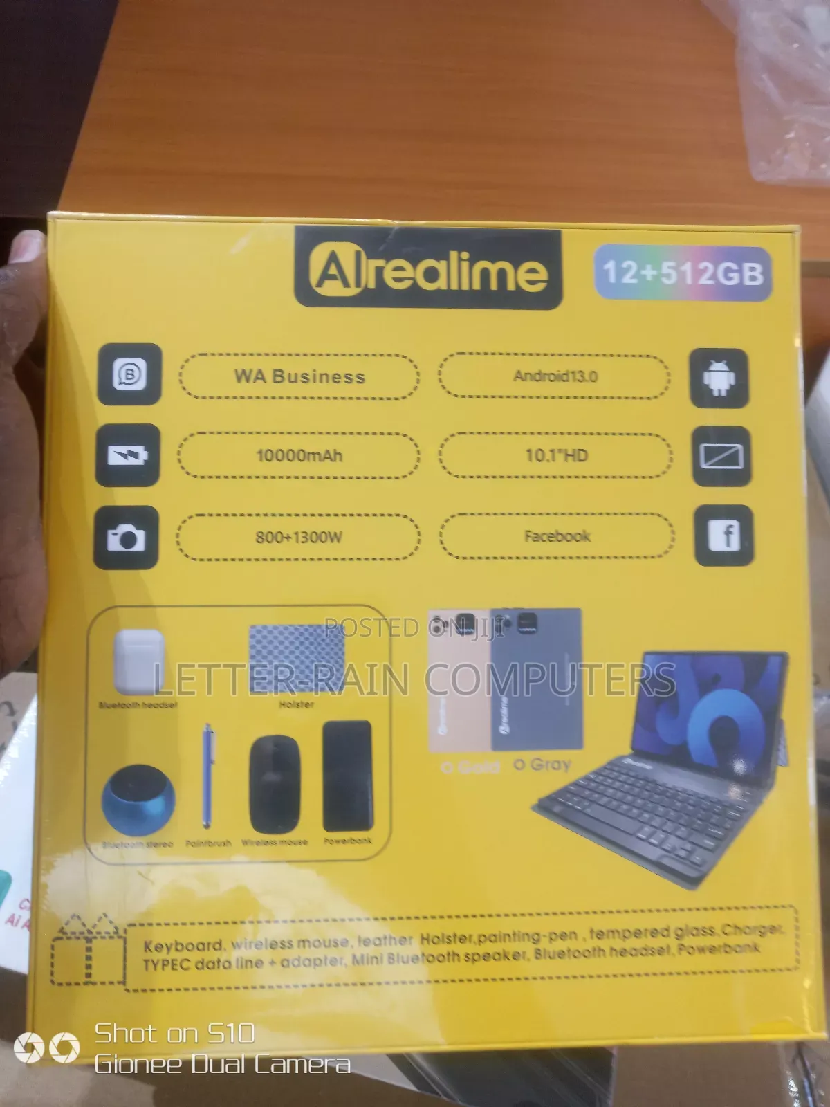 Ai Realime Pad 55 Ultra 12gbram 512rom Tablets