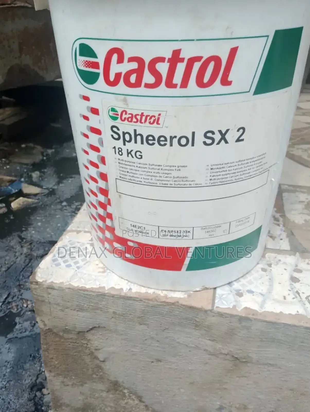 Castrol Spheerol Sx 2 18kg Grease