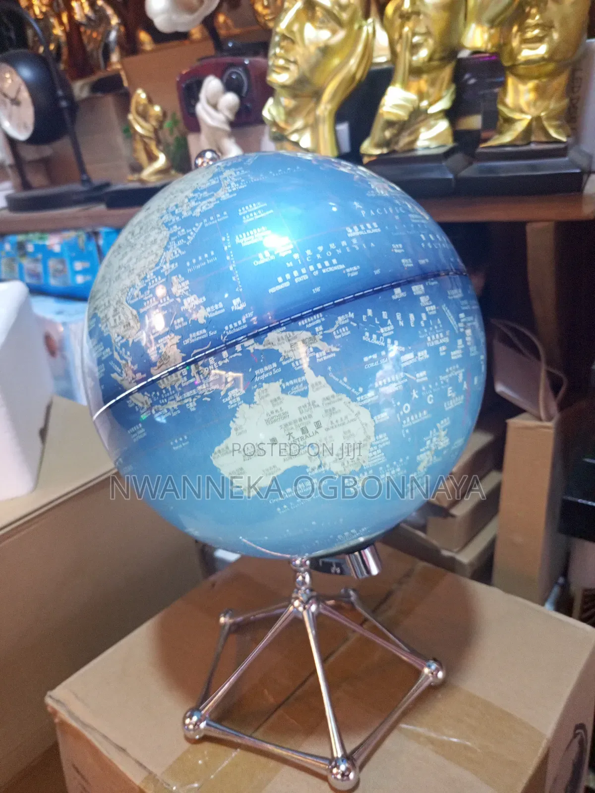 Golden Globe Factory Earth Hd Globe