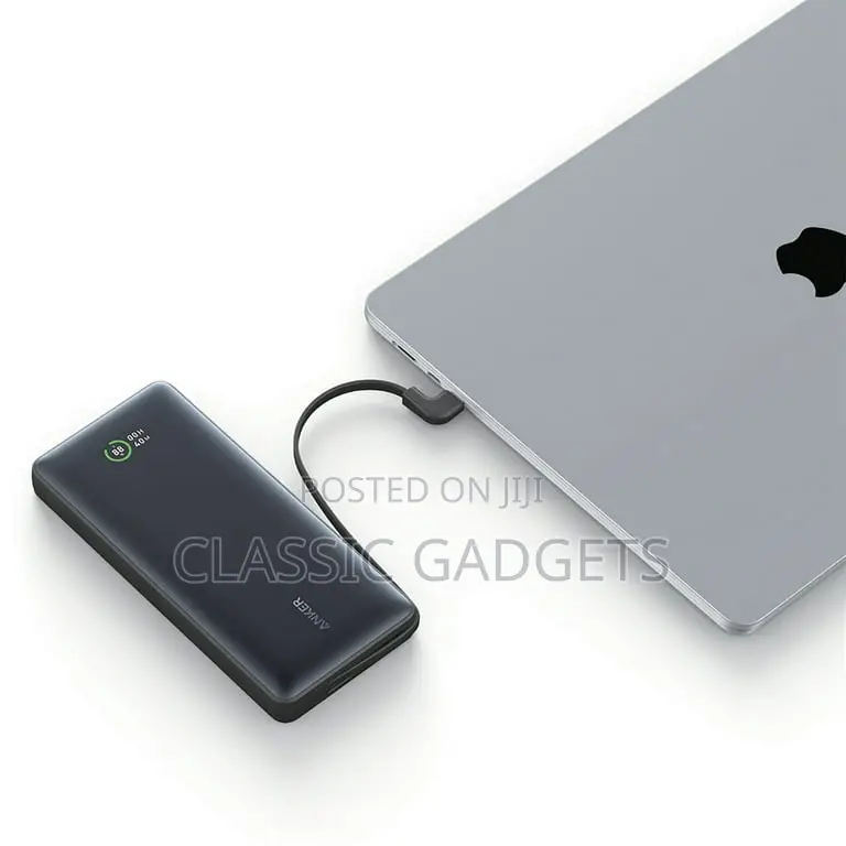 Anker Huge Nano Power Bank With Built in Cable 20,000 Mah