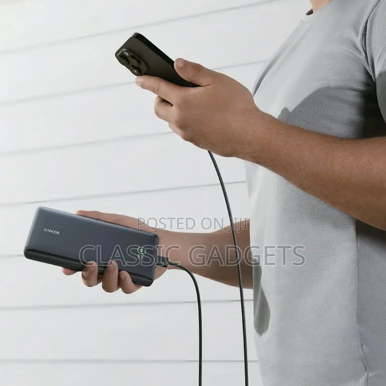 Anker Huge Nano Power Bank With Built in Cable 20,000 Mah