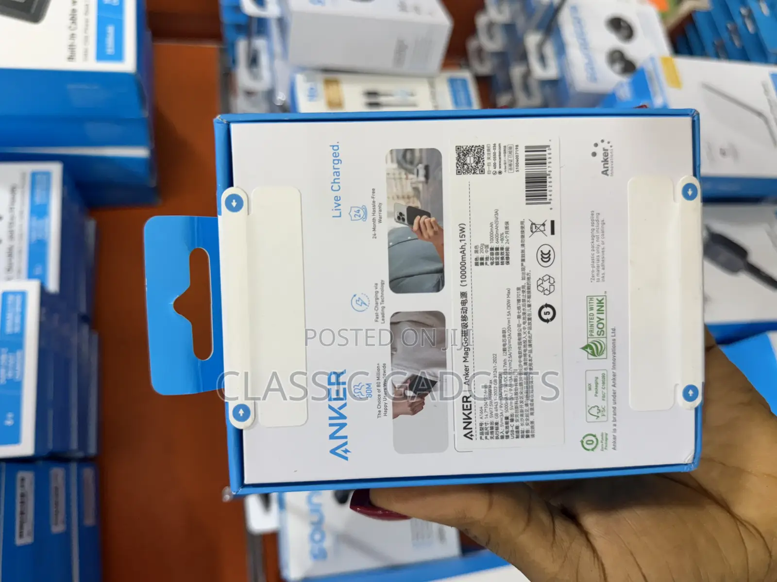 Anker Ultra Slim Maggo Magnetic Wireless Power Bank ( )