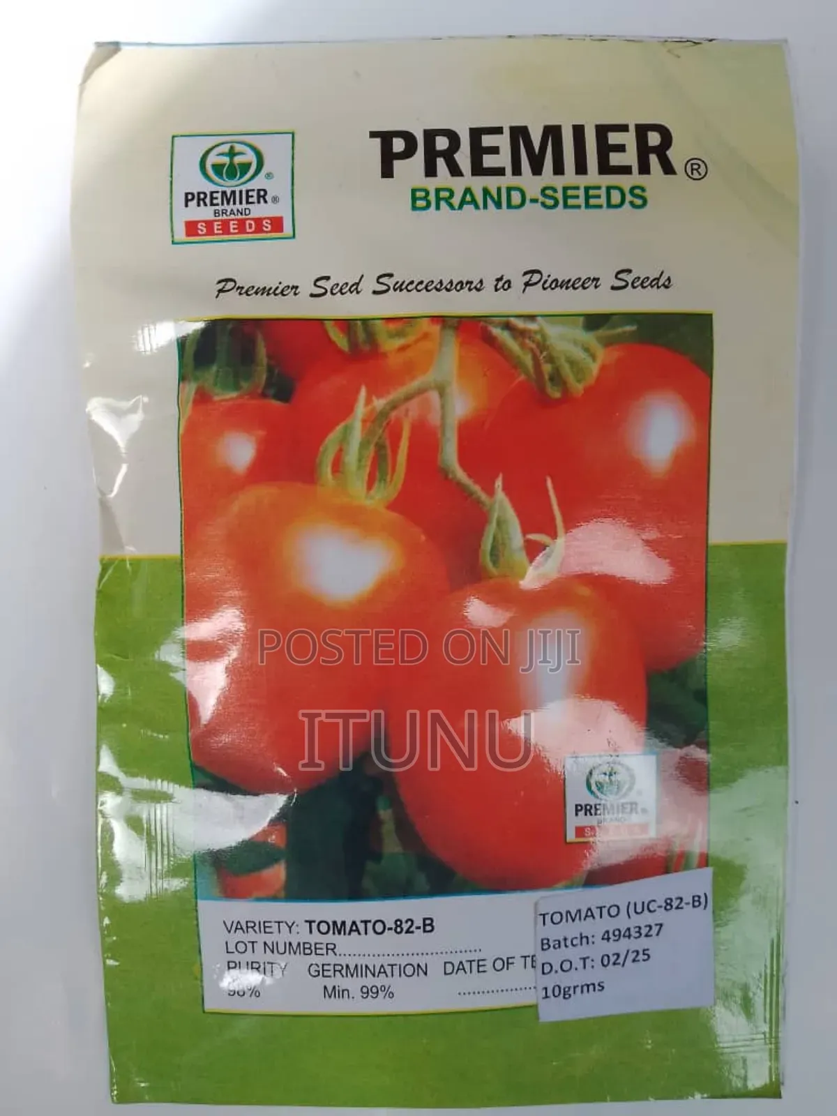 Tomatoes Seed Uc- 82-B
