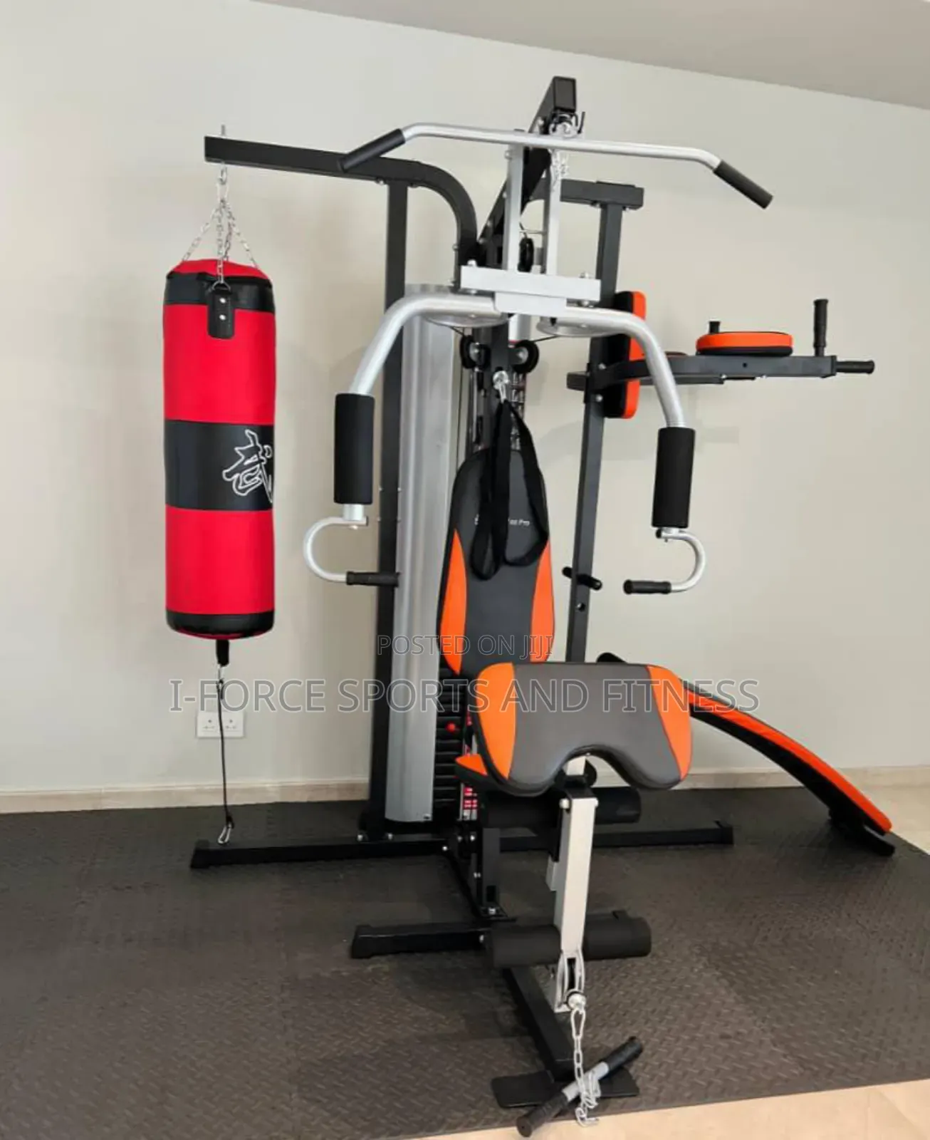 3 Station Multi Purpose Home Gym