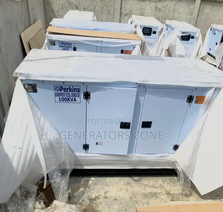 100kva Perkins Fully Soundproof Generator