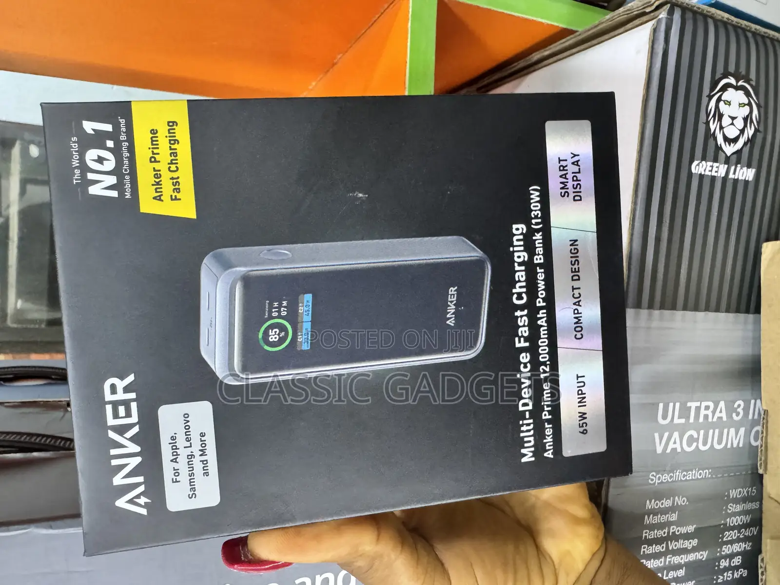 Anker Prime 12,000mah Power Bank (130w)