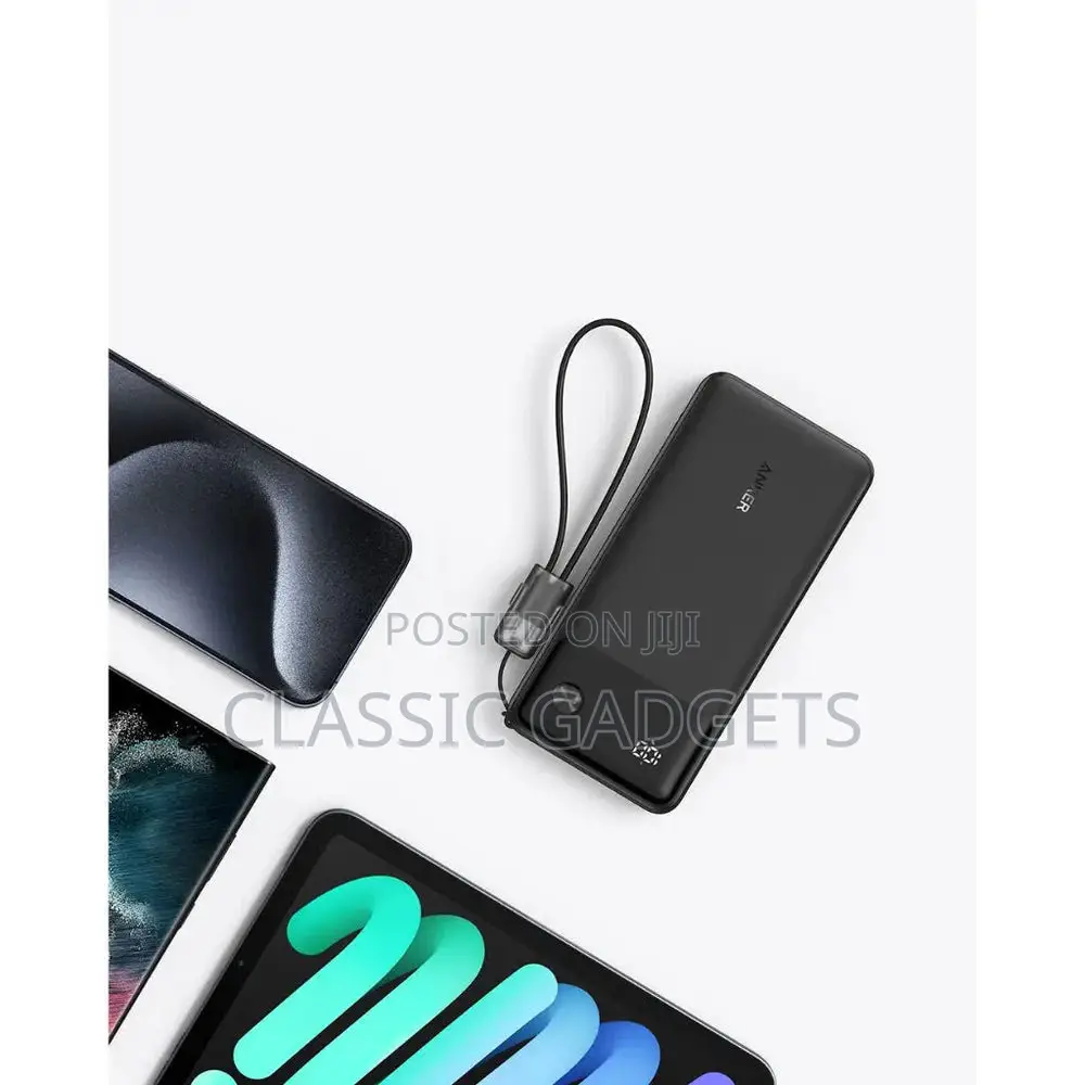 Anker Power Bank Powercore 10000mah 22.5w With Usb C Cable