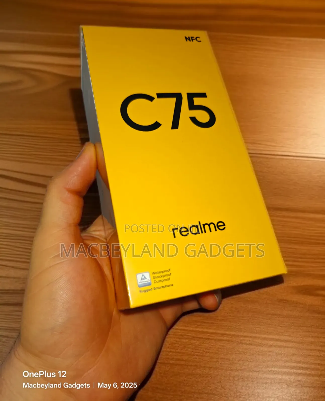 New Realme C75 256 GB Black