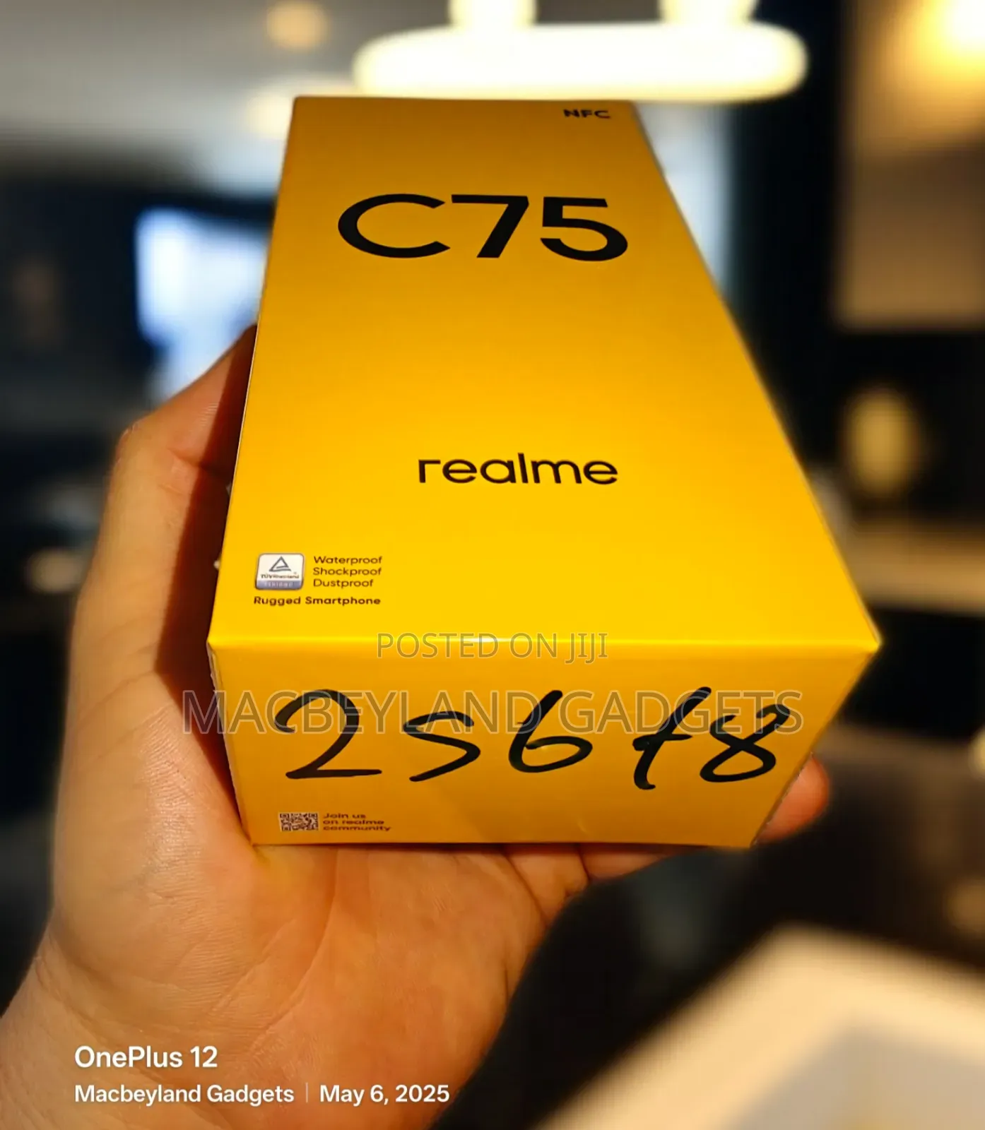 New Realme C75 256 GB Black