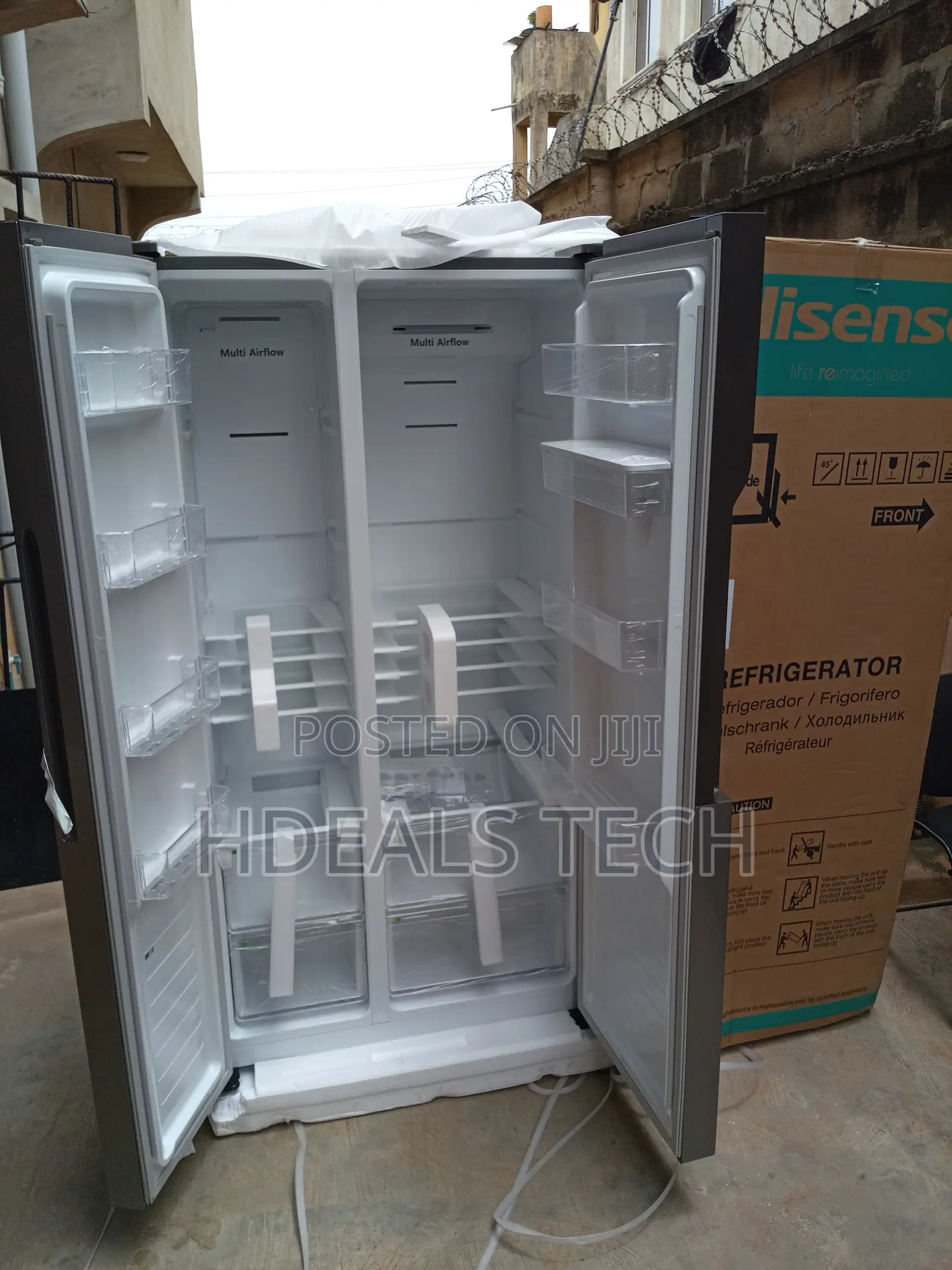 Hisense Side-by-Side Rc-67ws - Multi-Air Flow System