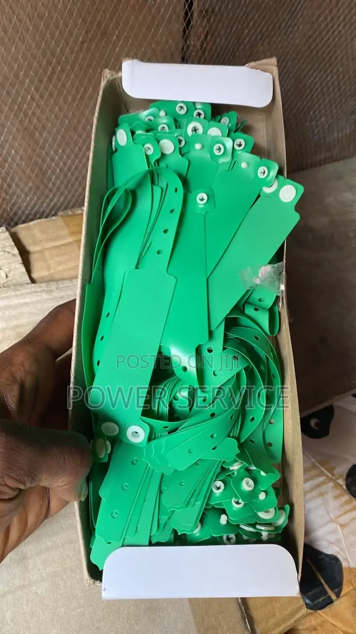 100 Pieces Elastic Wrists-Band Event Tags