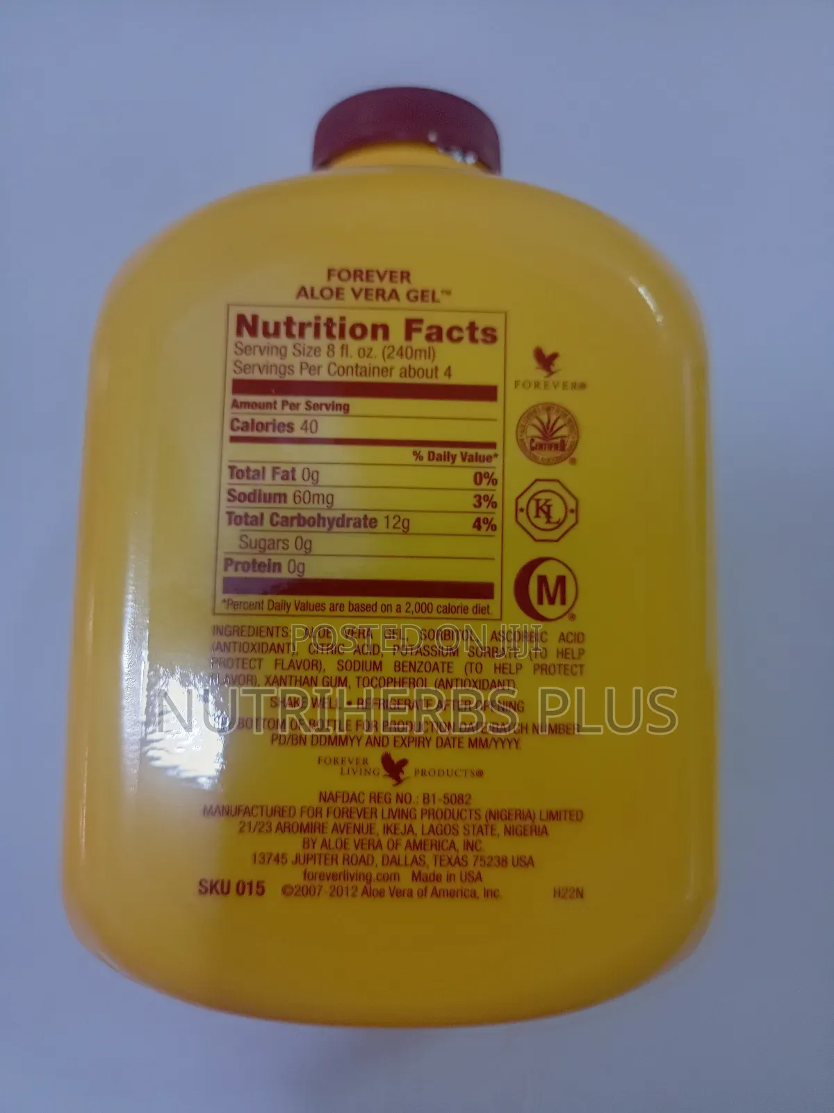 Forever Aloe Vera Gel Drink:Promote Healthy Digestive System