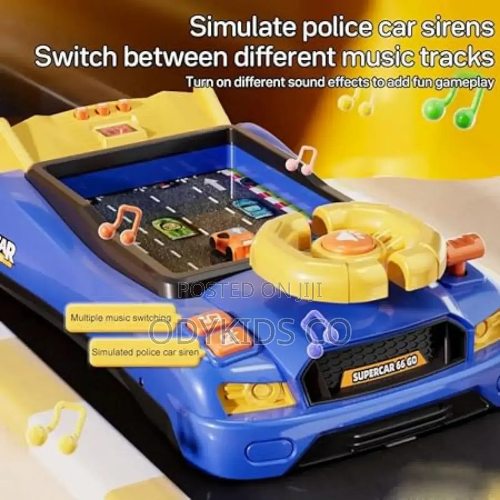 Car Racing Game With Steering
