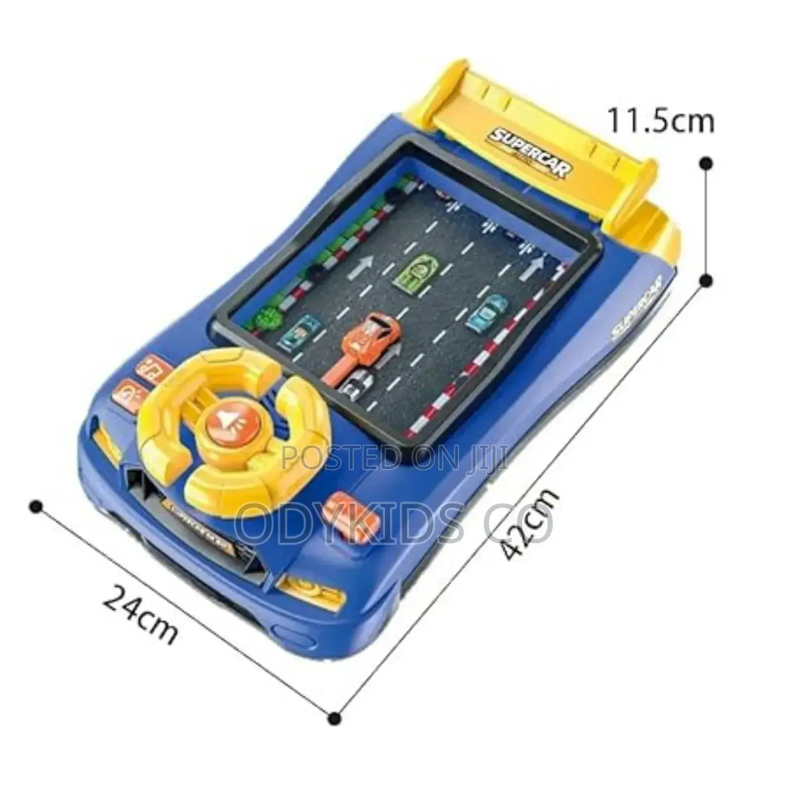 Car Racing Game With Steering