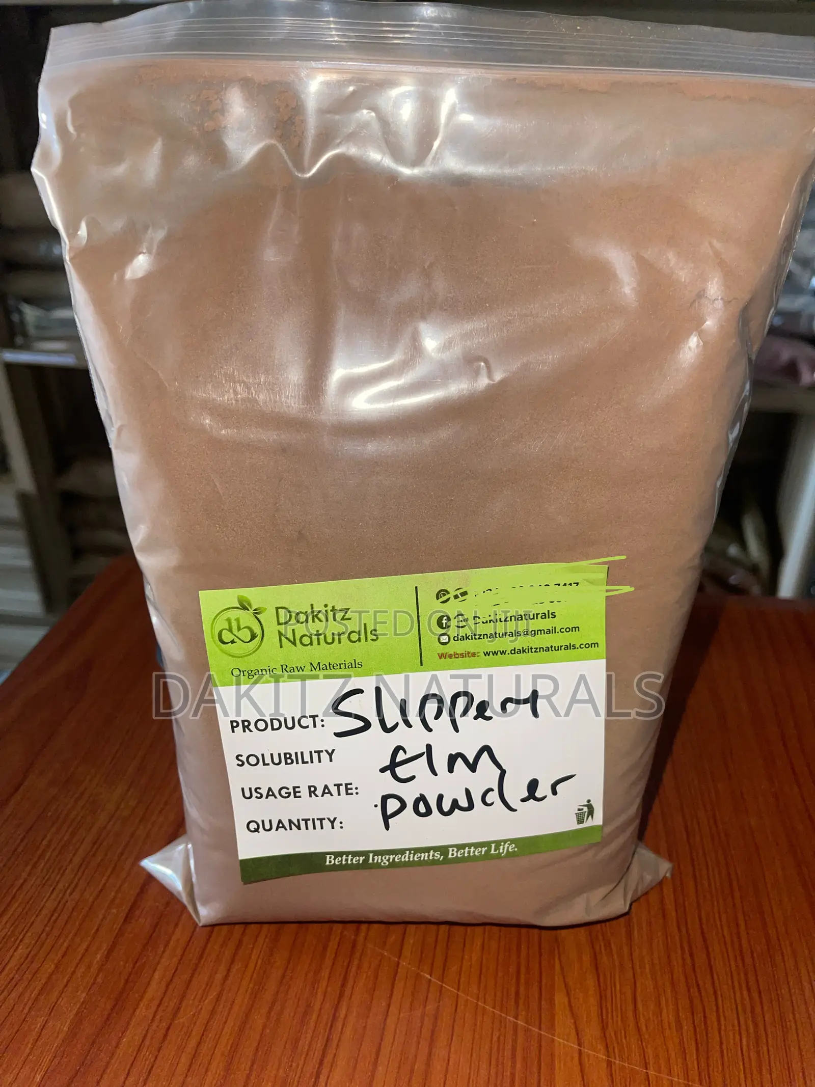 Slippery Elm Bark Powder 1kg