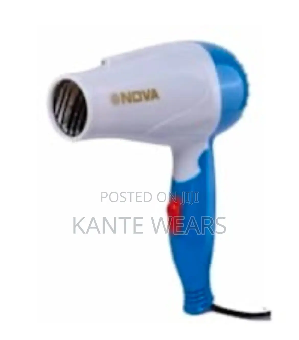 Nova Foldable Hand Hair Dryer - 1000w