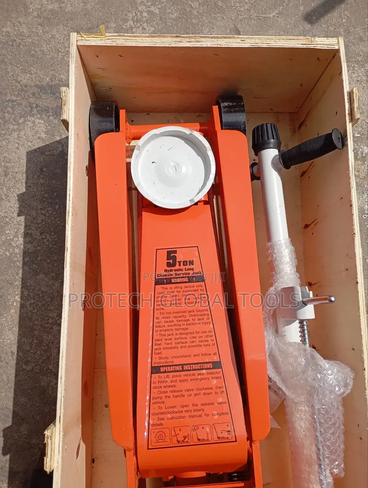 5tons Hydraulic Long Floor Jack