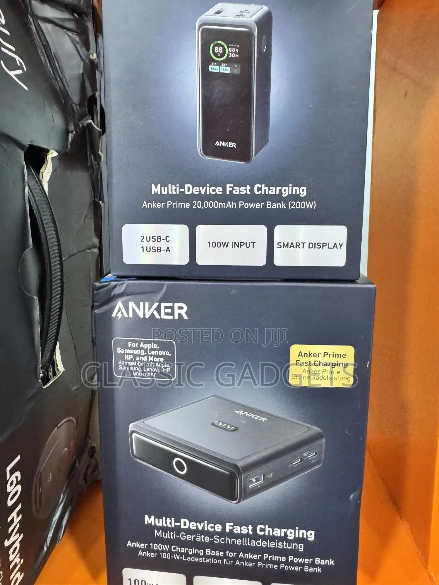 Anker Prime 20,000mah Powerbank 200w With 100w Charging Base