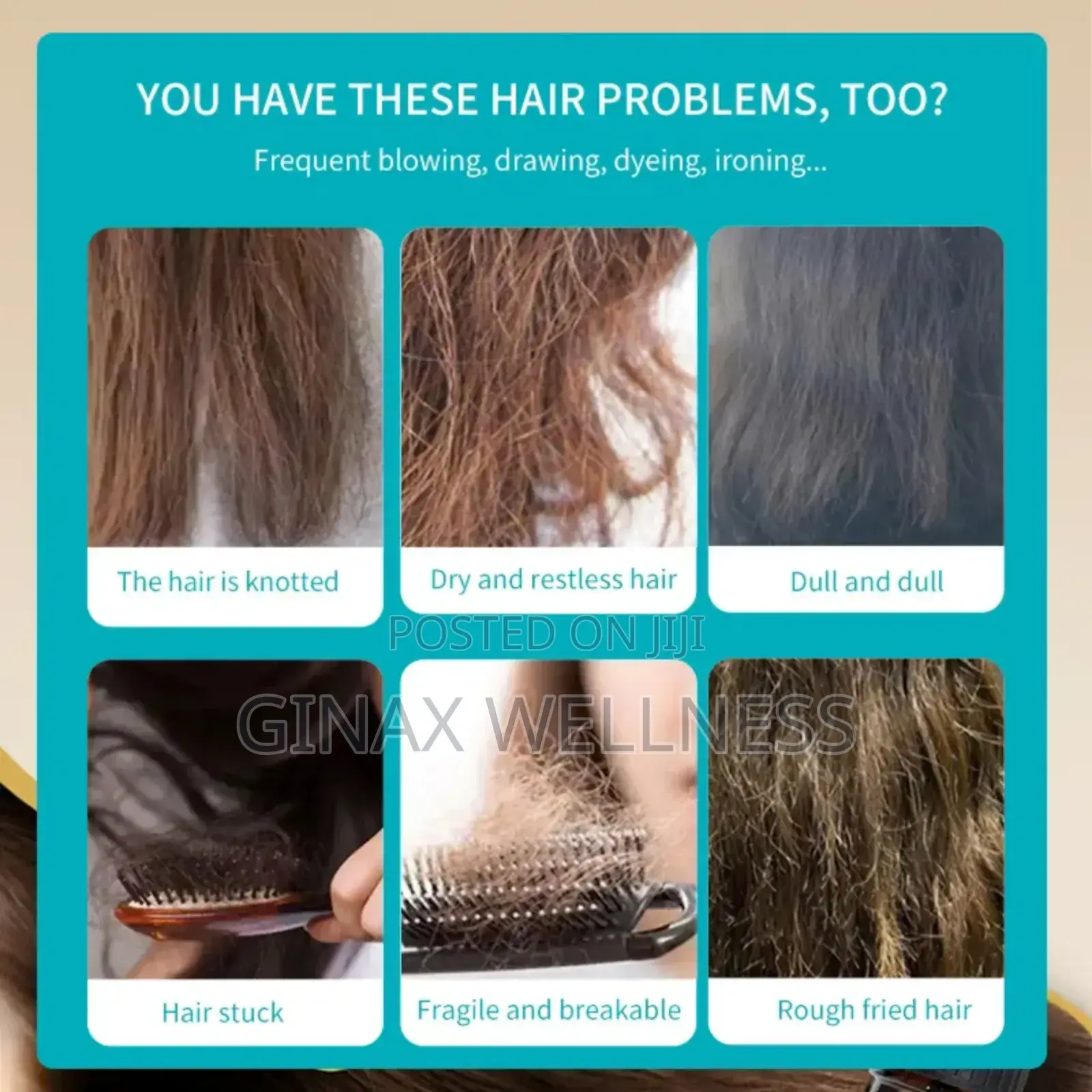 Moroccan Hair Oil for Nourishing and Repairing Damaged Hair (100ml)