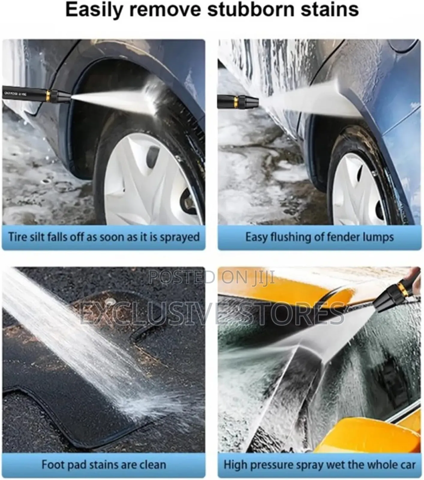 Car Washing High Pressure Water Gun Nozzle,