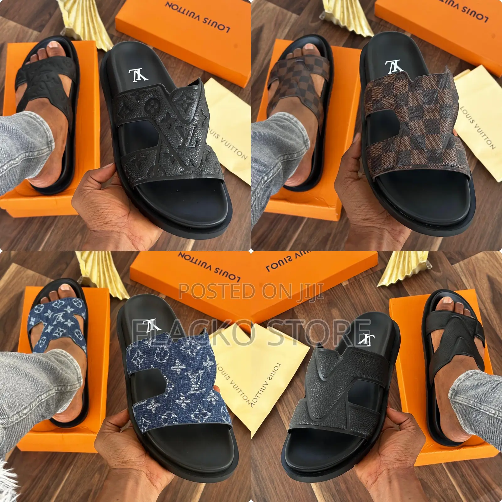 Original Louis Vuitton Slip Ons