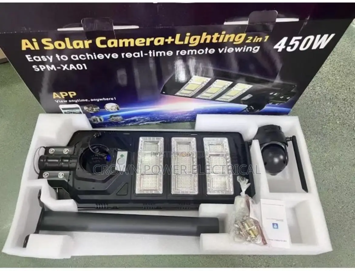 Ai Solar Camera and Street Light
