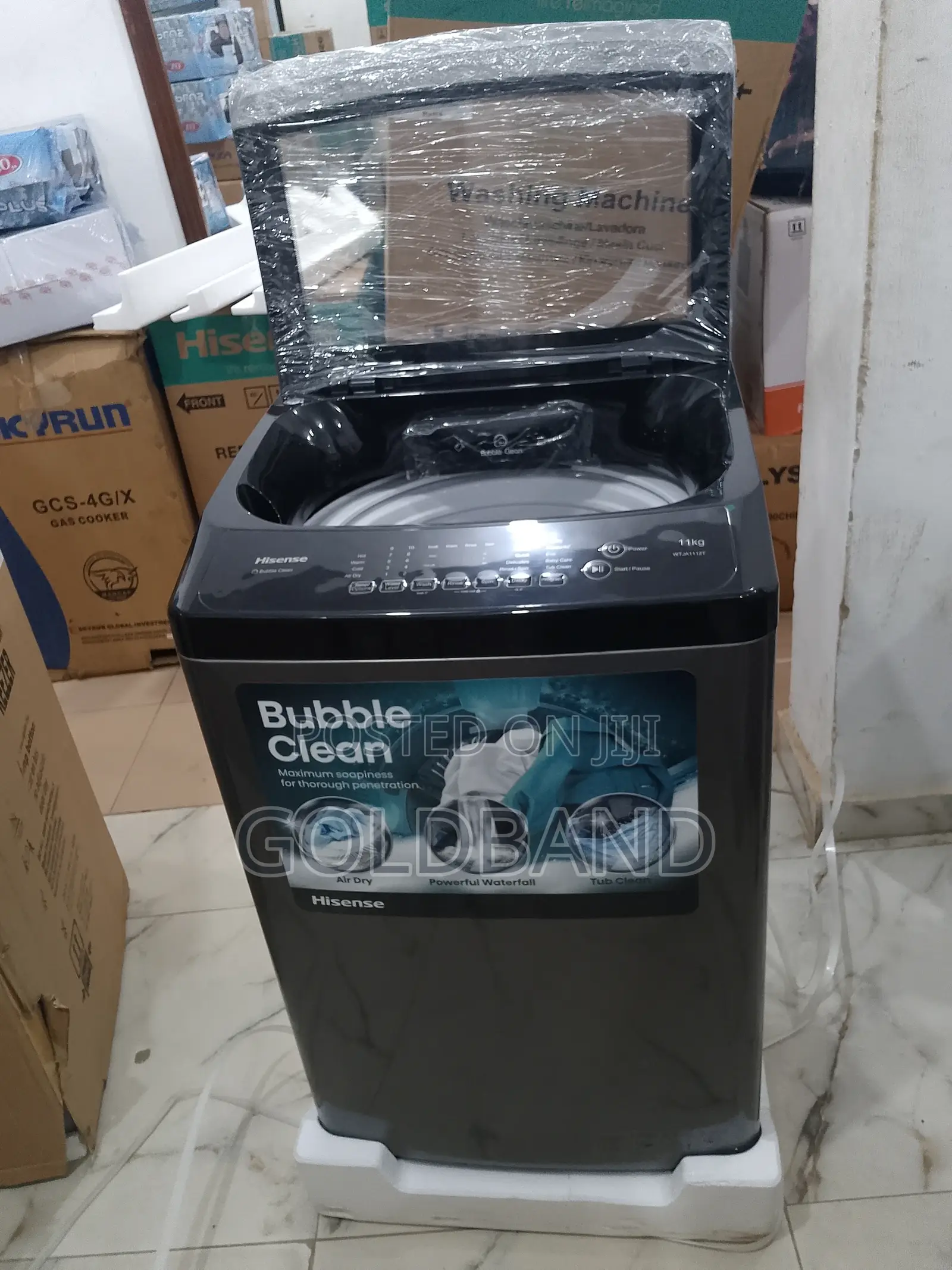 Hisense 11kg Automatic Washing Machine With Child Lock