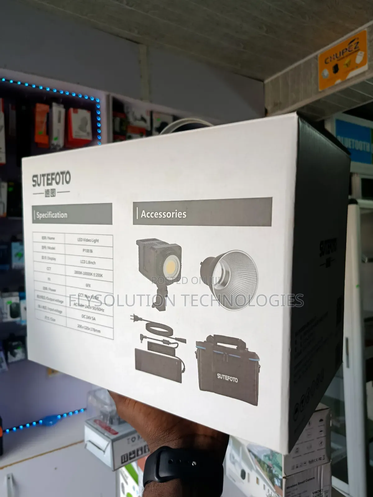 Sutefoto P100 Bi Portable Bi-Color Led Video Light