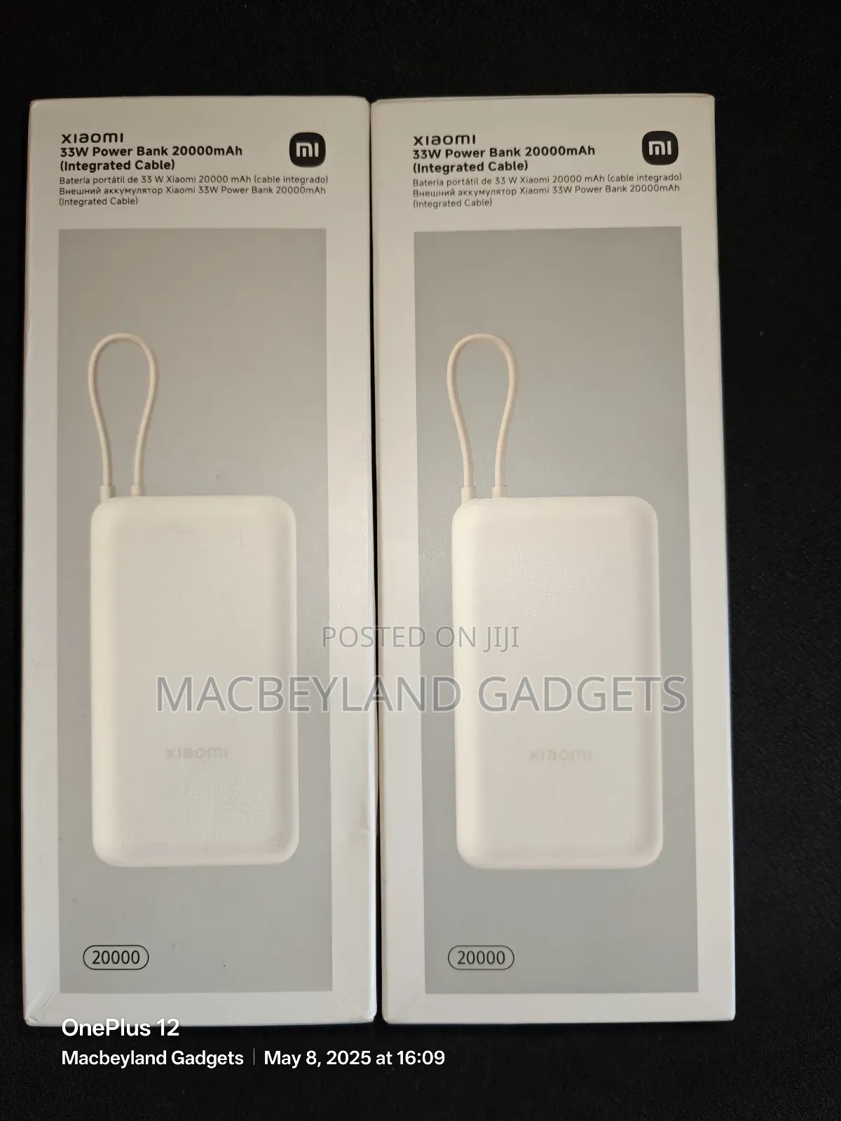 Xiaomi 20,000mah Power Bank 33w