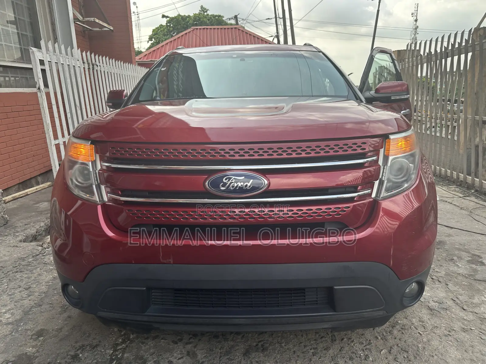 Ford Explorer Limited 4dr SUV AWD (3.5L 6cyl 6A) 2015 Red