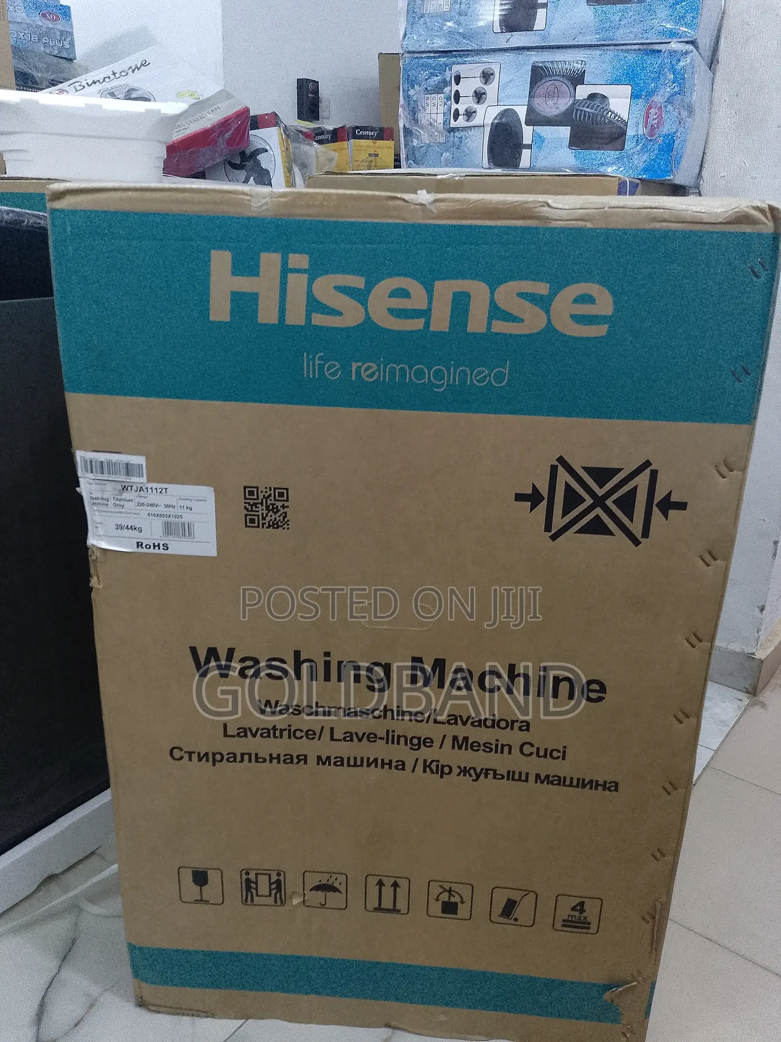 Hisense 11kg Automatic Washing Machine (Wash Spin))