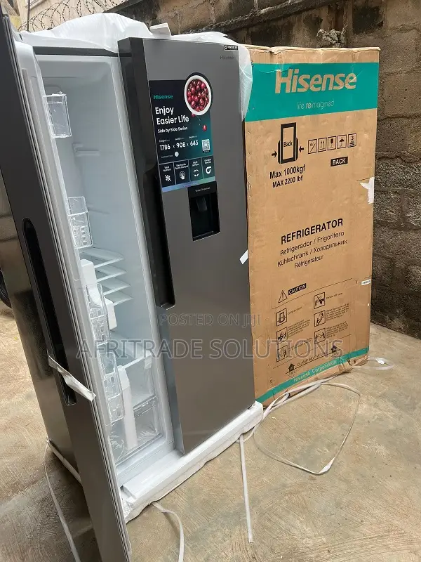 Best Hisense Side by Side 516lttres Inverter Refrigerator