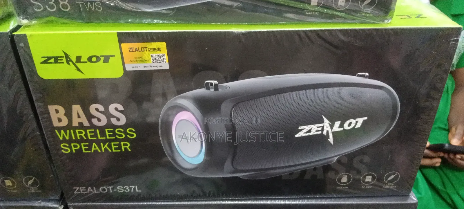 Zealot S37l Speaker