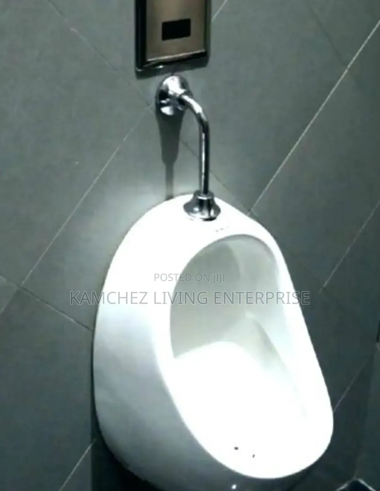 Jazira Wall-Hung Urinal Bowl, White Gloss, 355mm