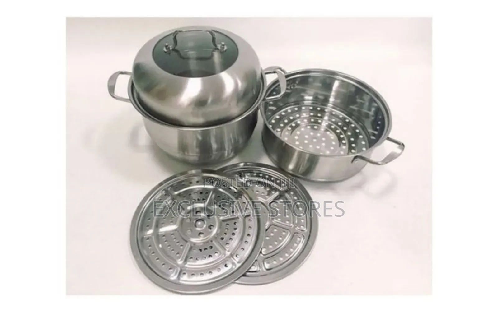 30cm Stainless Steel Steaming Pot