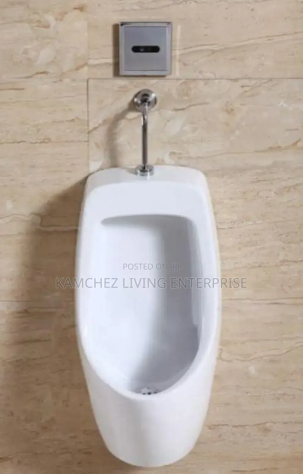 Wall-Hung Urinal, Space-Saving, Modern White Ceramic