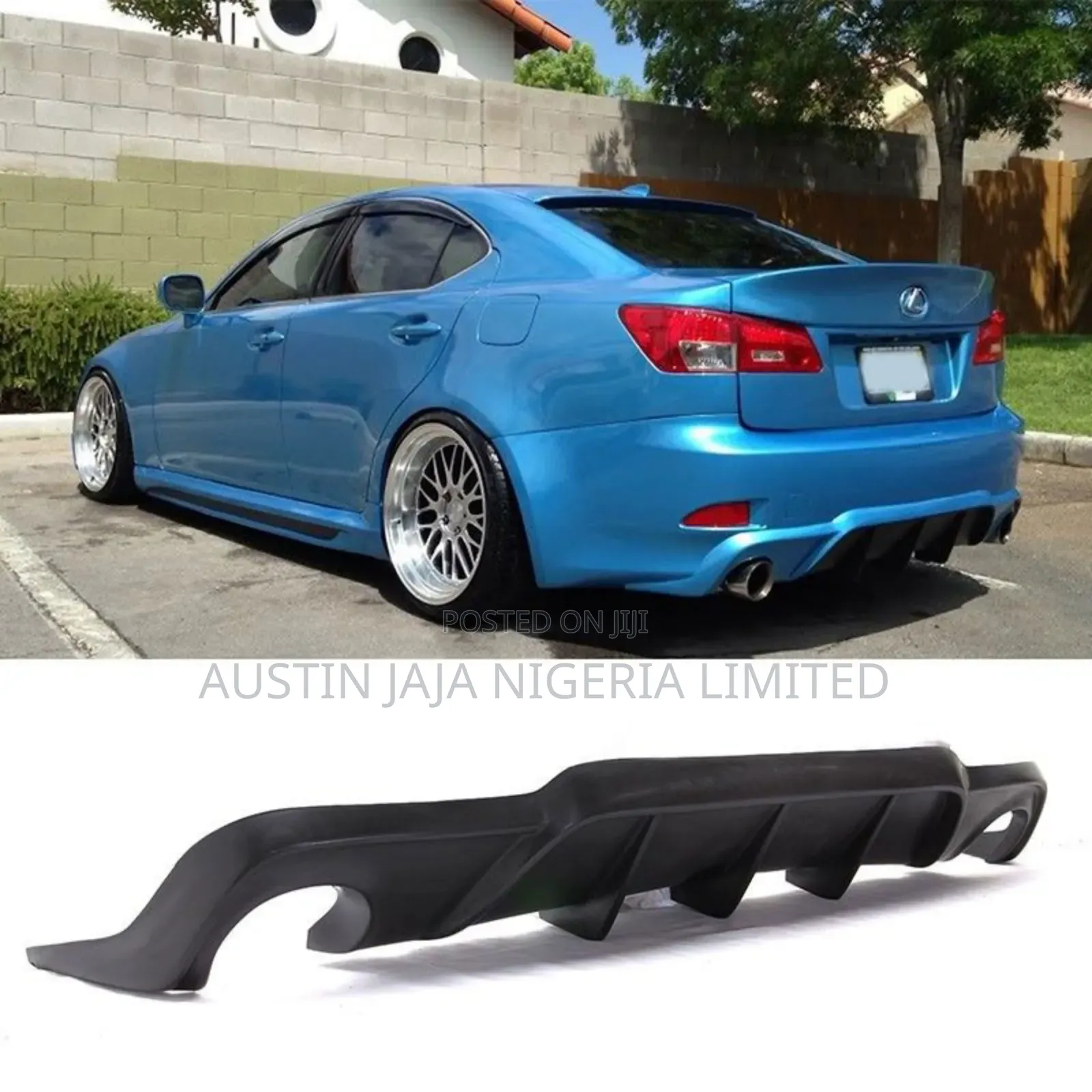 2006-2015 Lexus Is250/Is350 Dmr Style Rear/Back Diffuser Bumper