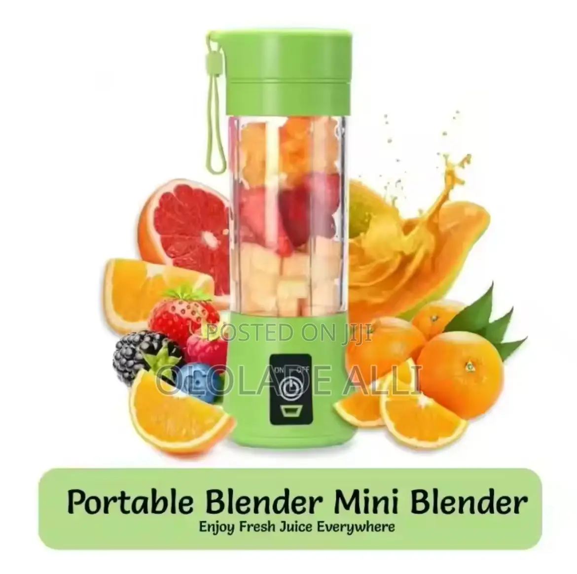 6 Blades Rechargeable Juice Blender