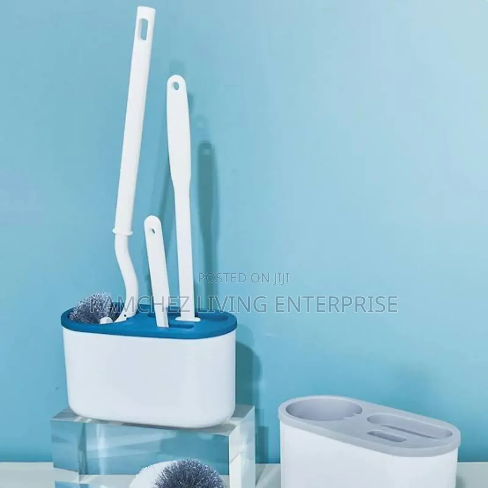 Silicone Toilet Brush - 3 in 1