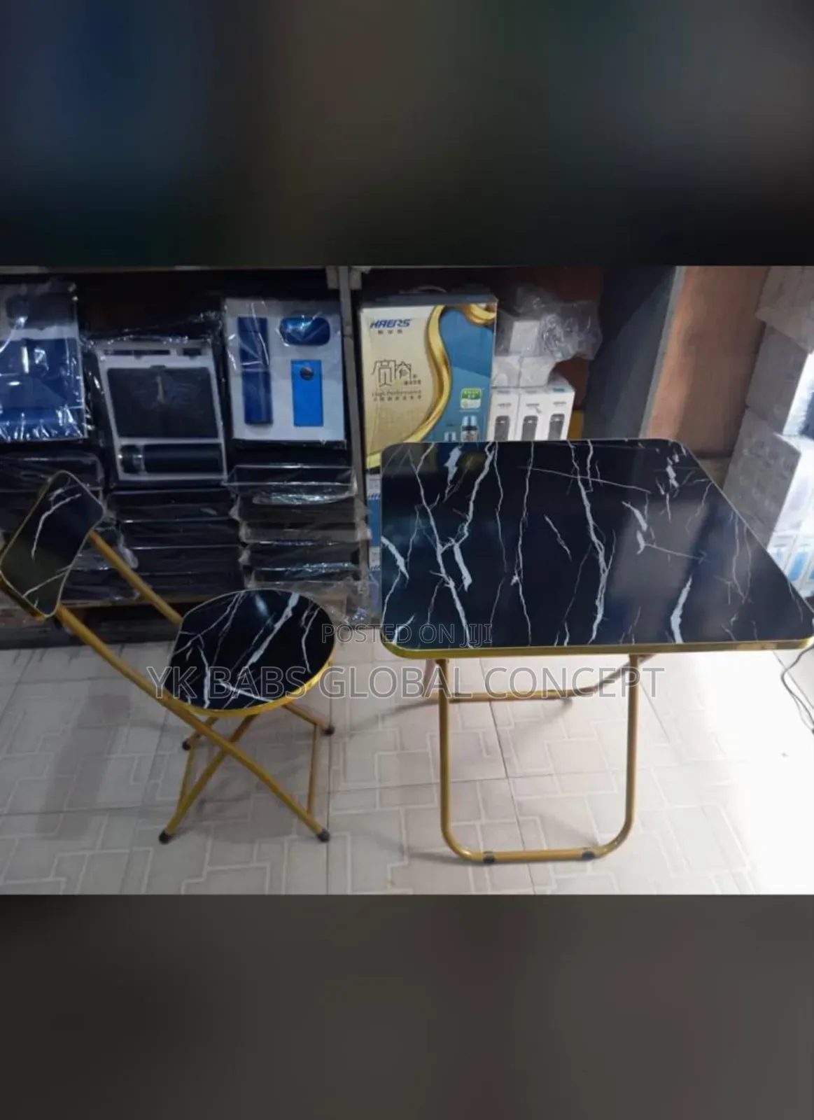 Table and Chair