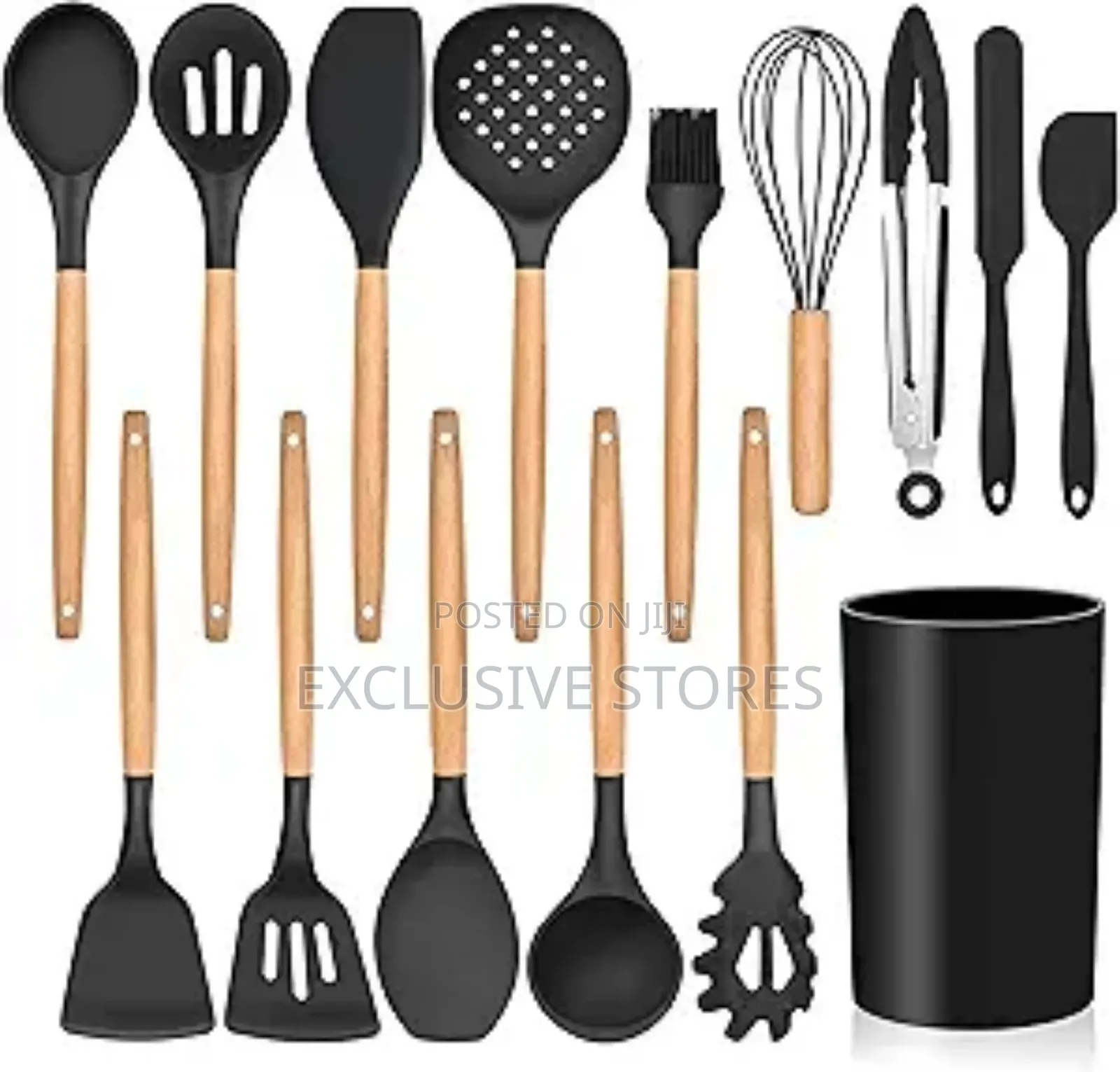 Silicone Spoon With Spoon Rest