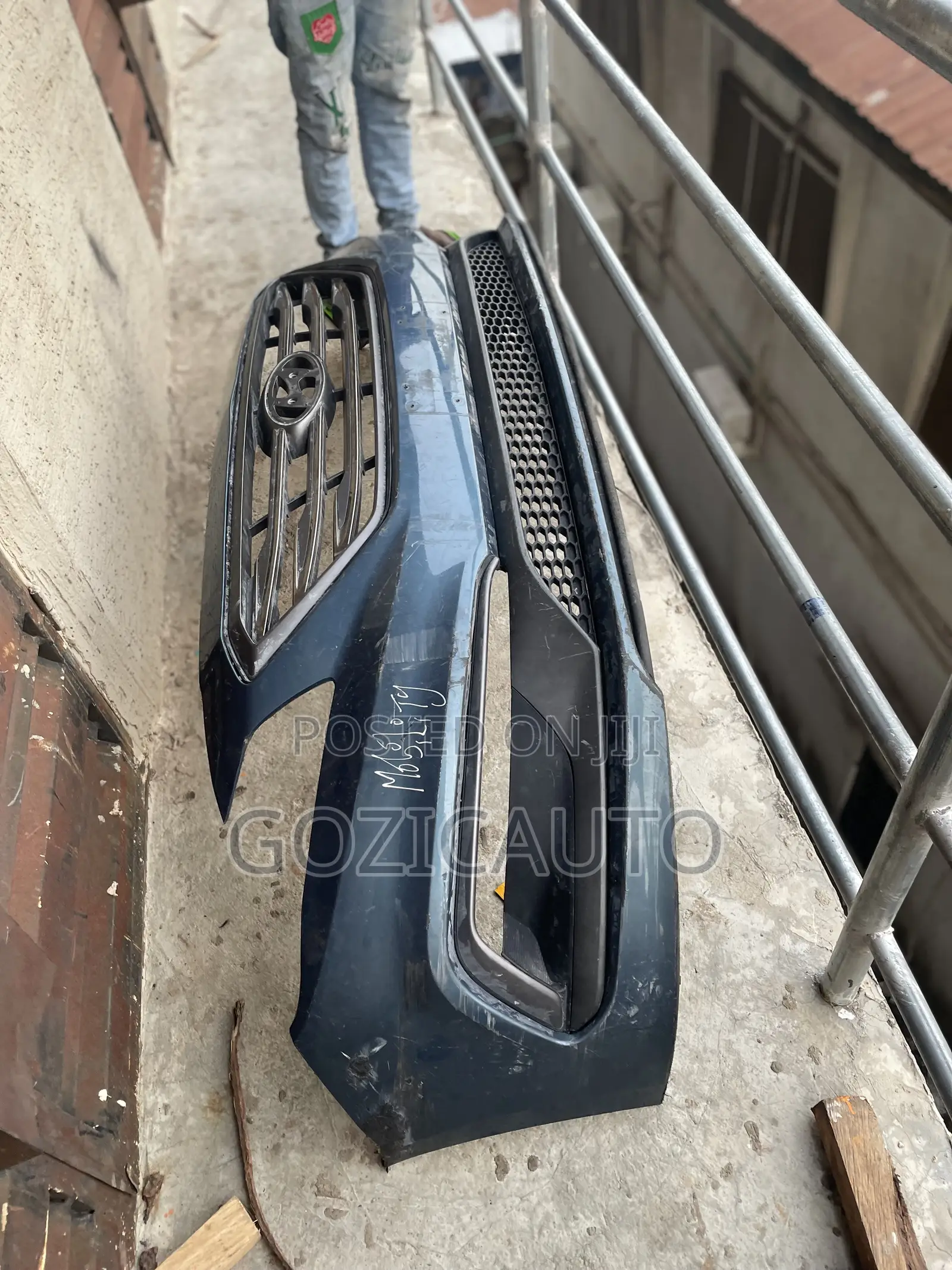 Replace for Complete Front Bumper Hyundai Sonata 2015 2016