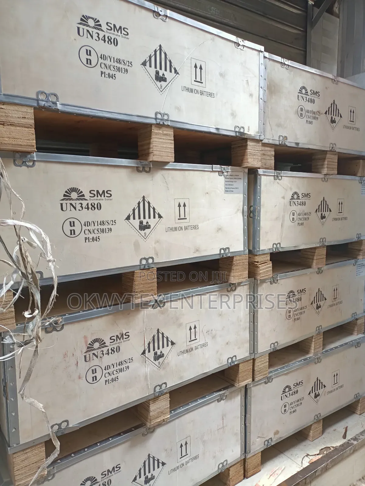15kwh 51.2v Sms Lithium Ion Battery 5years Warranty