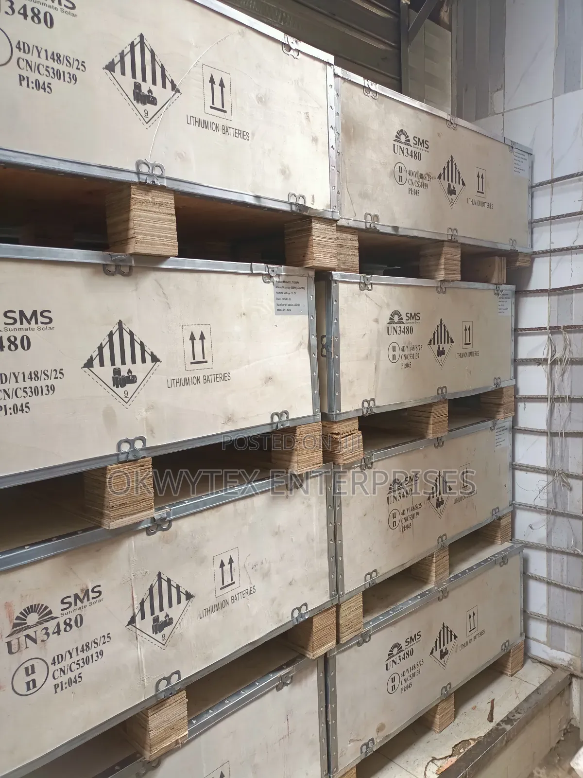 15kwh Sms Lithium Ion Battery 5years Warranty