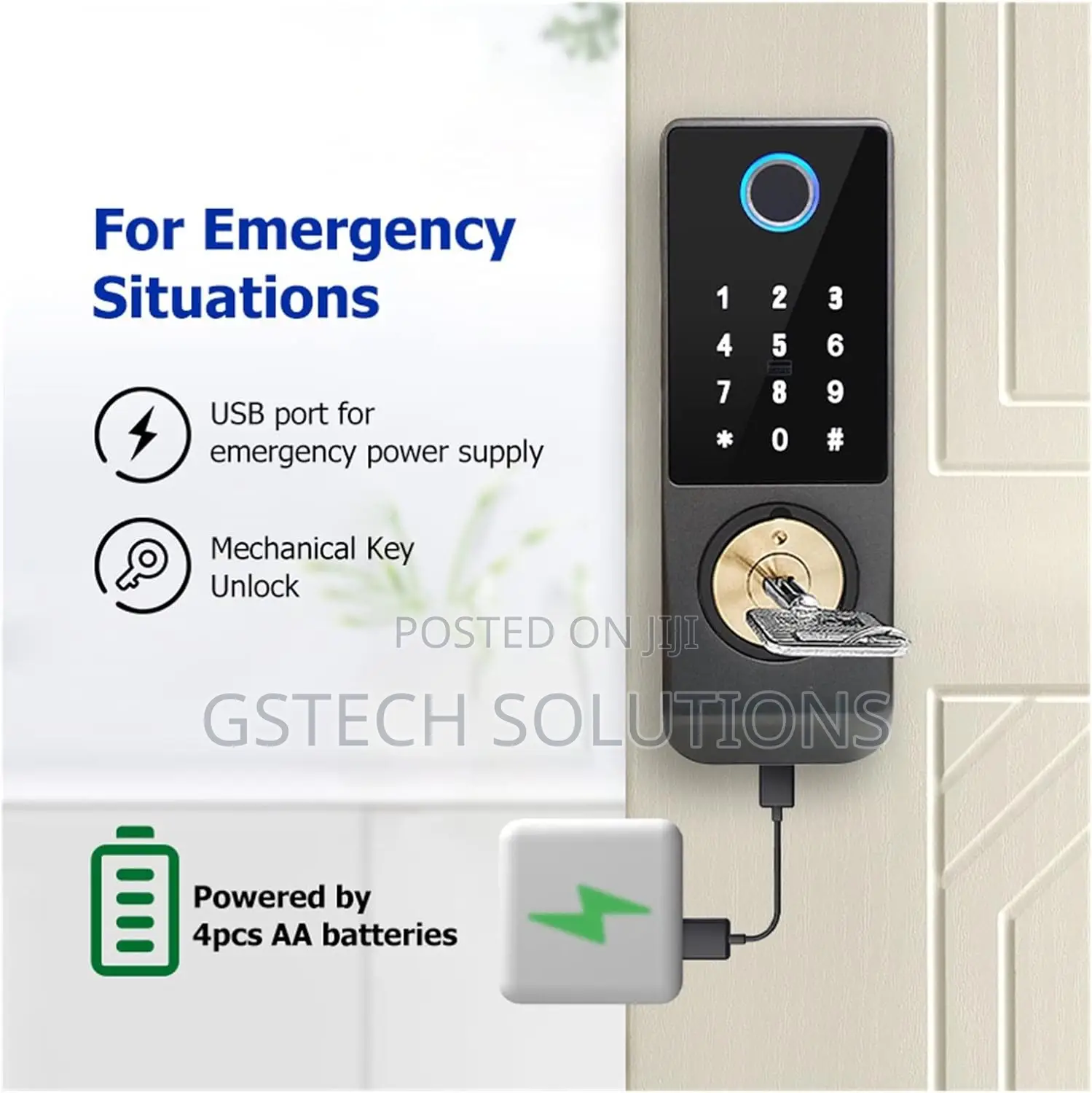 Digital Gate Intelligent Lock Home Security