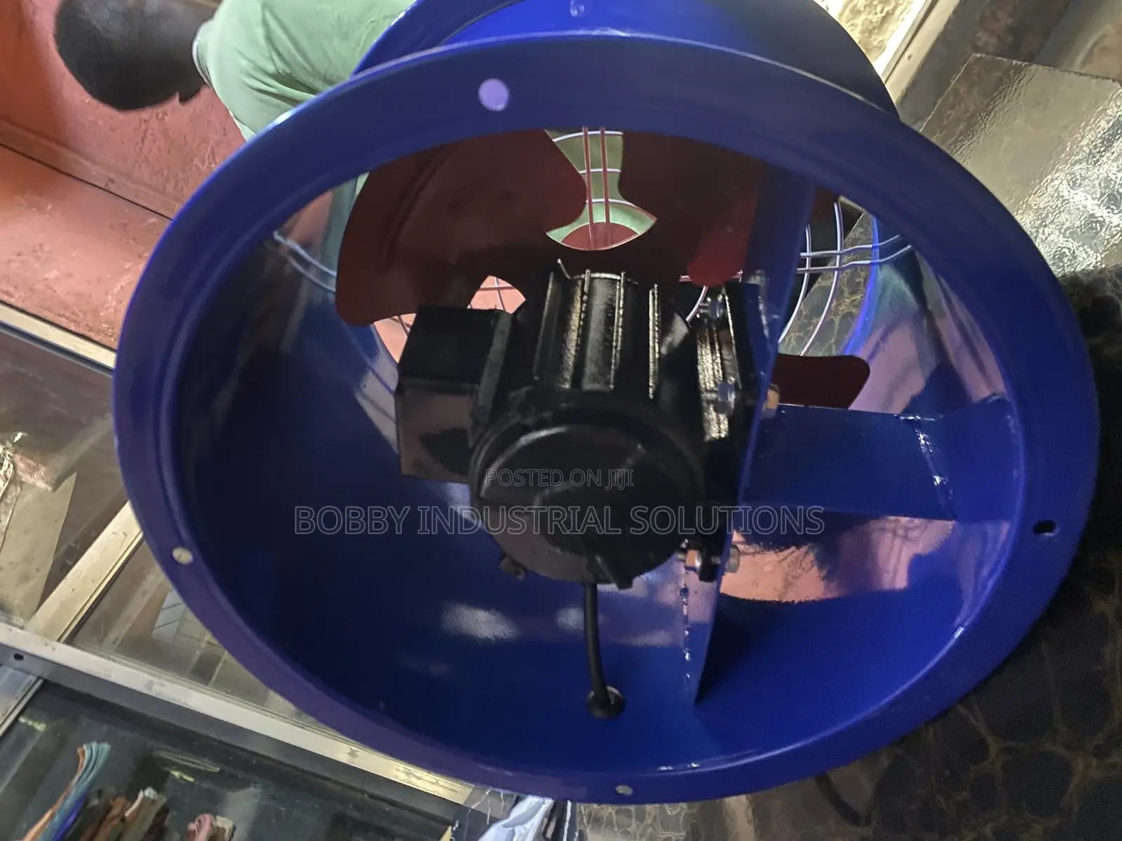 12”Inches Potable High Speed Fan With Net