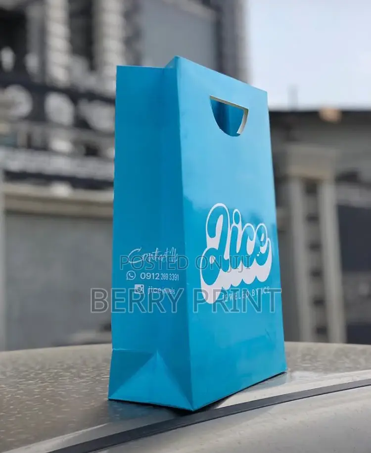 Paper Bag. / Nylon / Signage / Jotter